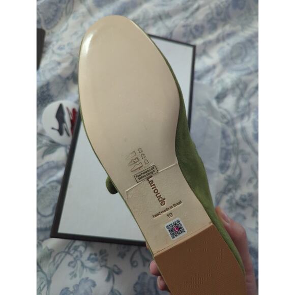 Larroude Suede Verona Ballet Flats NIB - Picture 5 of 5